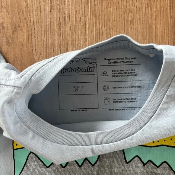 Patagonia Baby Fitz Roy Skies T-Shirt - Picture 2 of 3